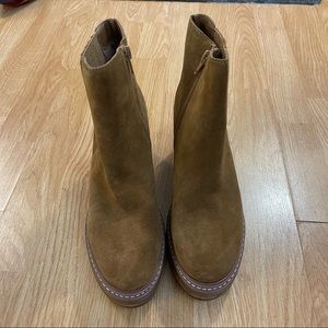 Steve Madden Women's Searches Platform Chelsea Booties